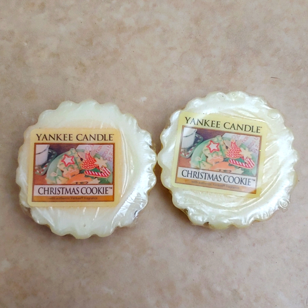 NWT * YANKEE CANDLE * CHRISTMAS COOKIE * 2 TARTS